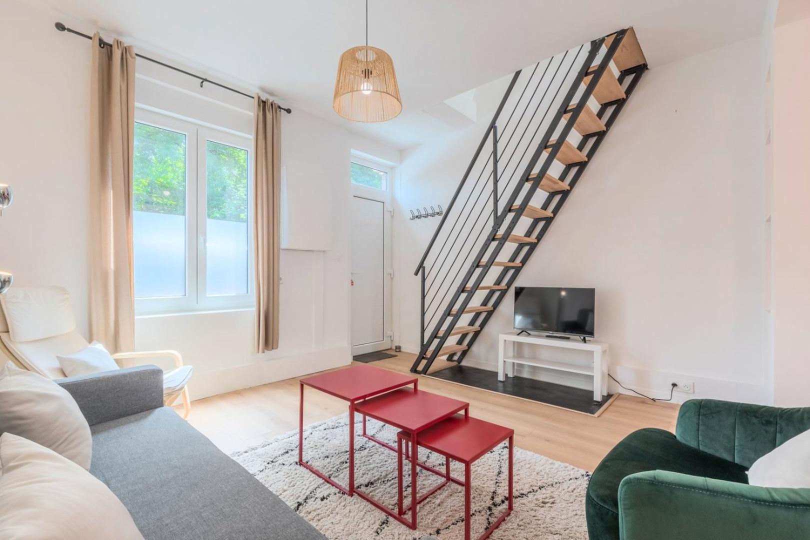 2 Bedroom House W/ Terrace, Near Train Stations & Metro Лілль Екстер'єр фото